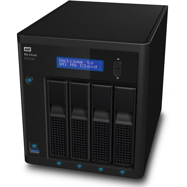 

Сетевое хранилище данных Western Digital My Cloud черный (WDBWZE0080KBK), My Cloud