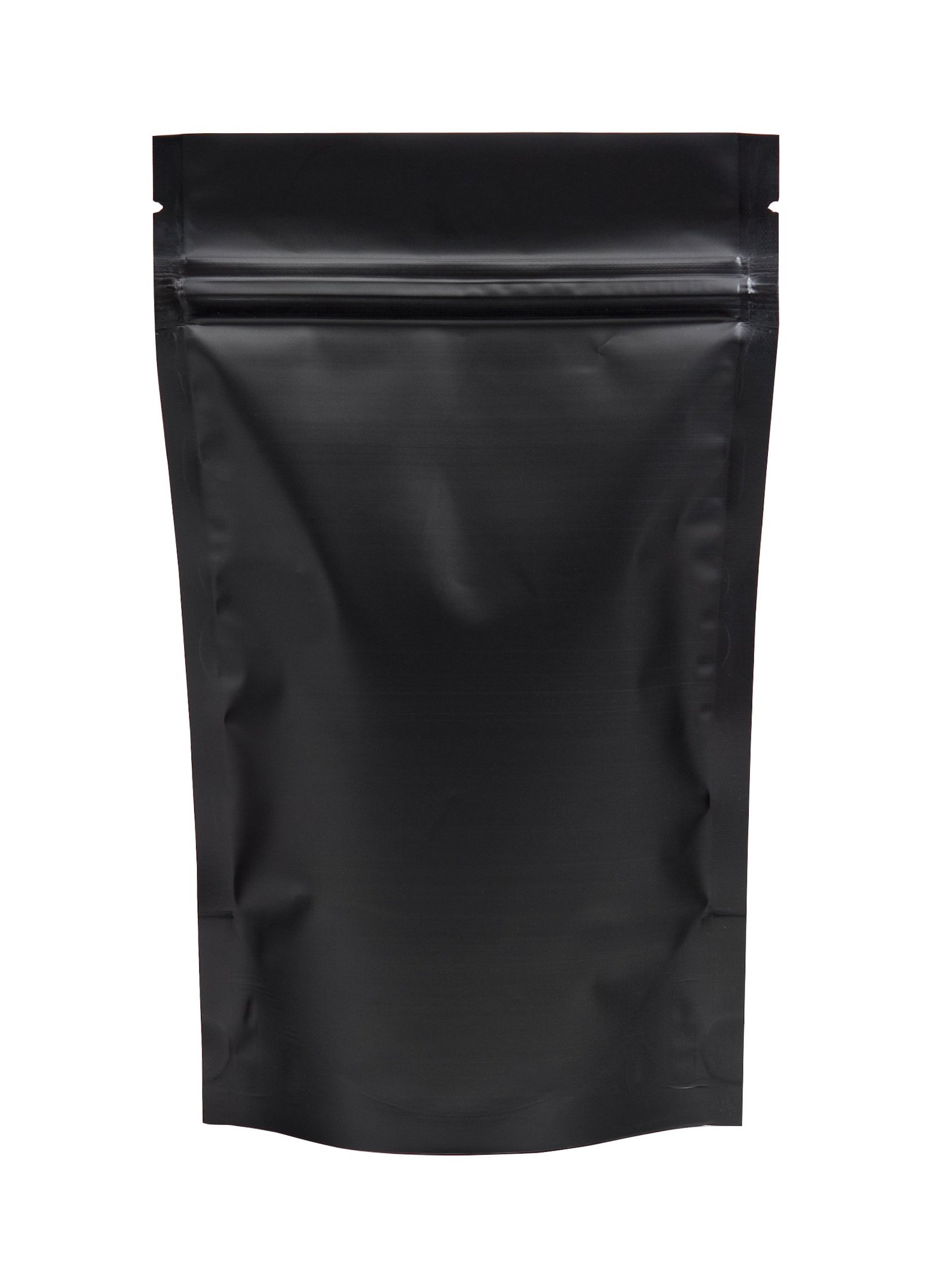 Пакет дой-пак черный черный металлизированный с замком zip-lock 13.5*17.5 см 100 шт