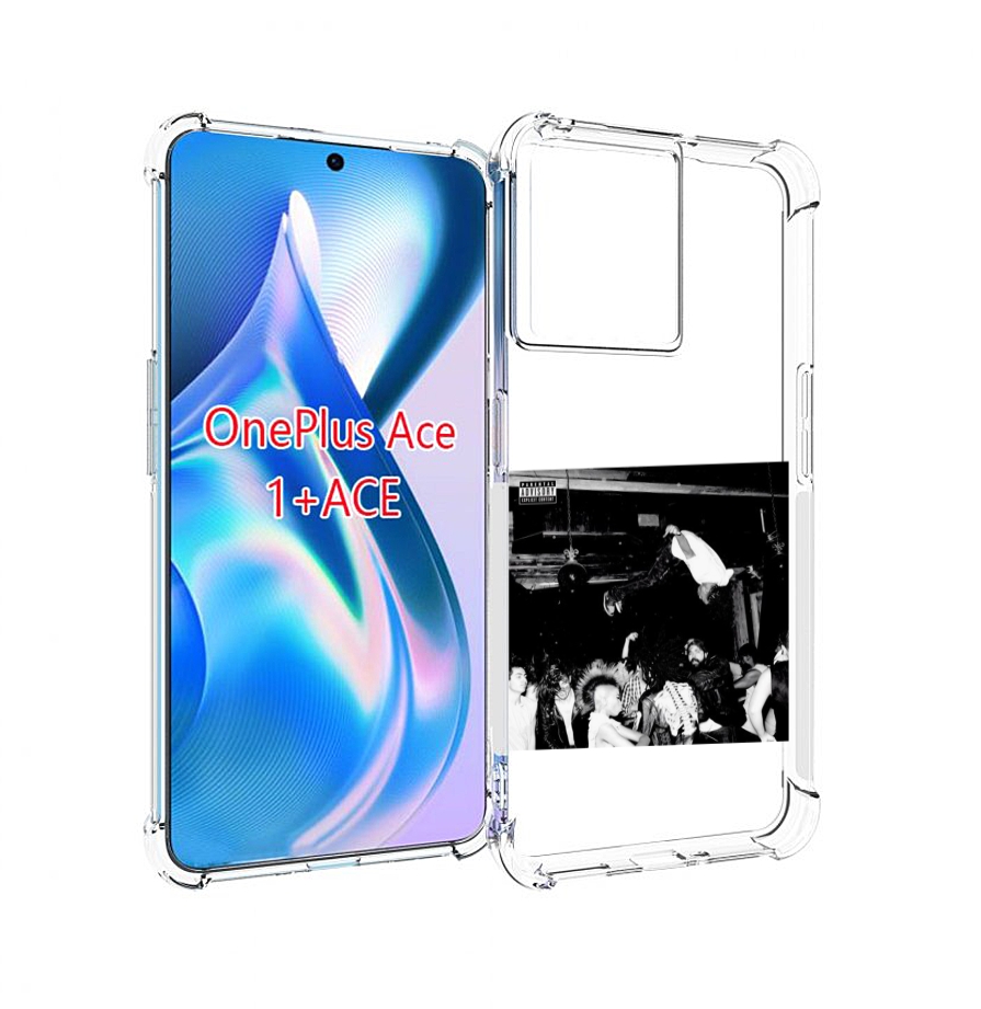 

Чехол MyPads Playboi Carti - Die Lit для OnePlus Ace, Прозрачный, Tocco
