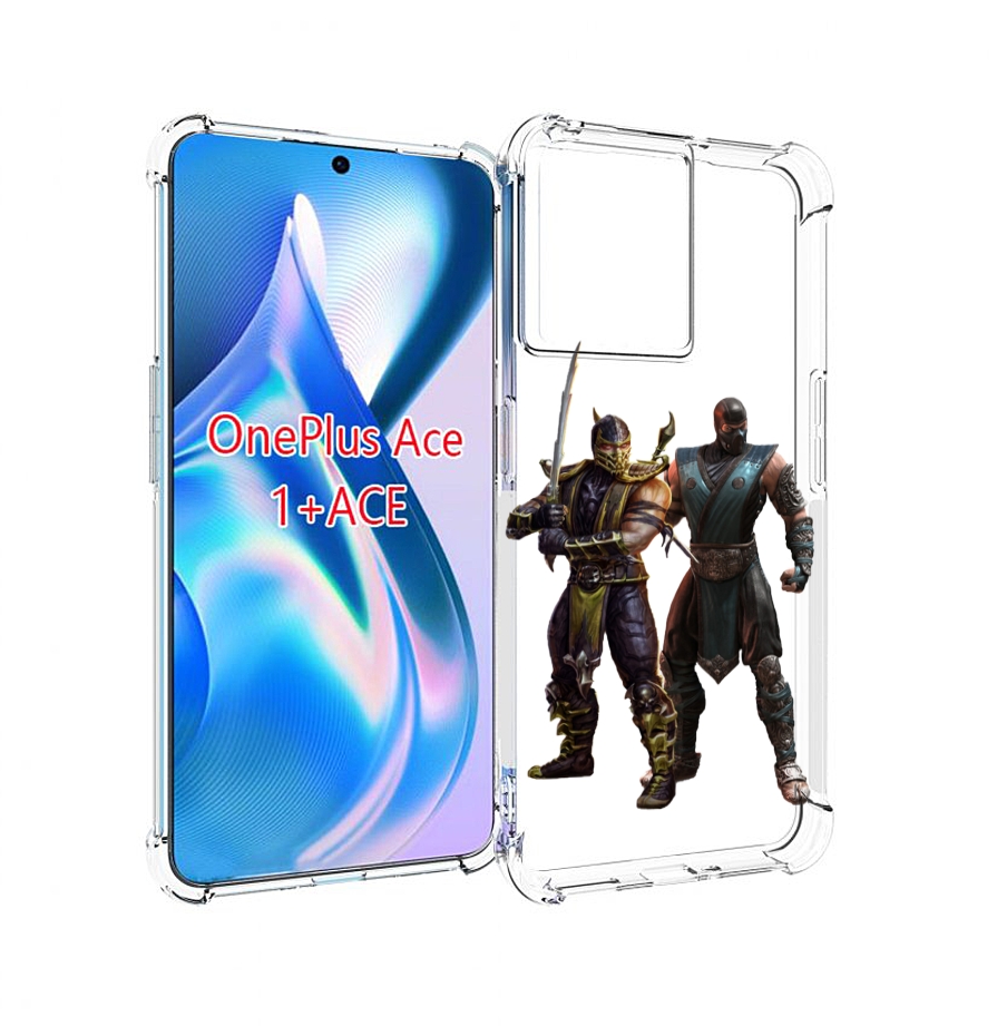 

Чехол MyPads Mortal-Kombat-1 для OnePlus Ace, Прозрачный, Tocco