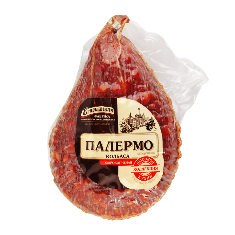 Колбаса сырокопченая Заповедные Продукты Палермо +-690 г