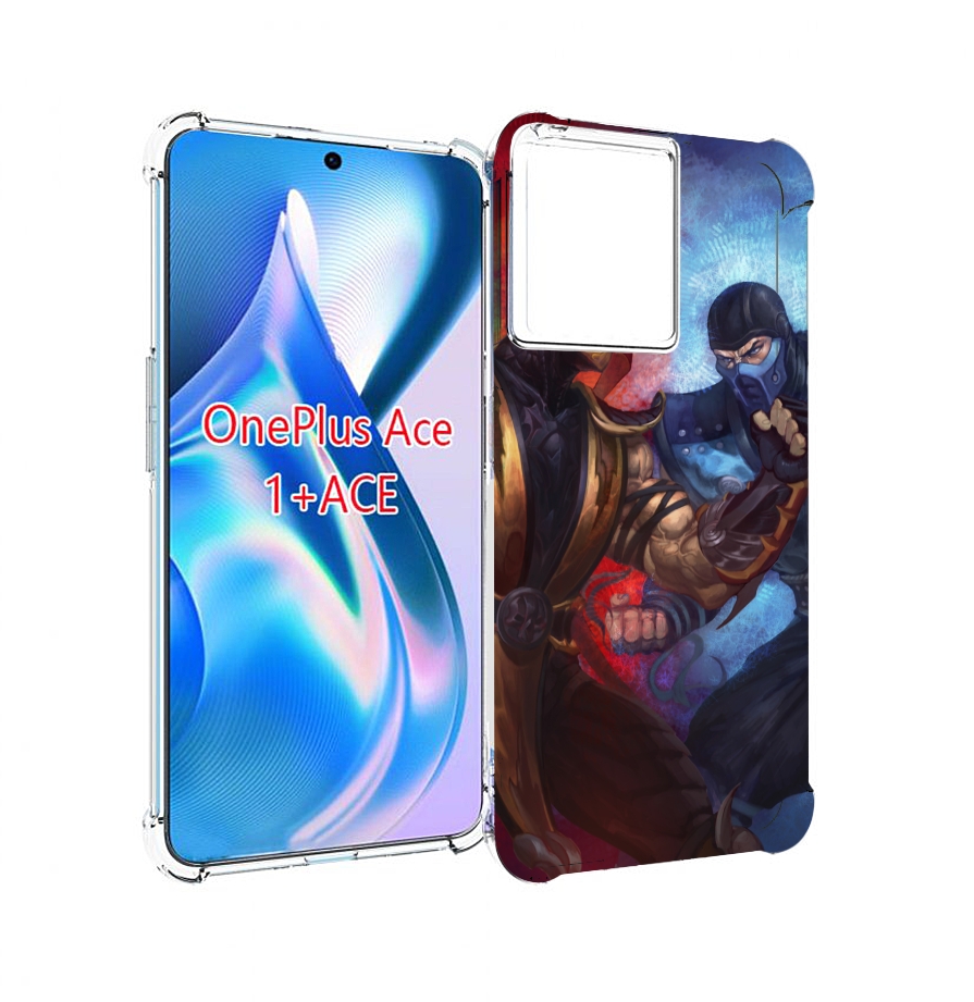 

Чехол MyPads Mortal Kombat art для OnePlus Ace, Прозрачный, Tocco