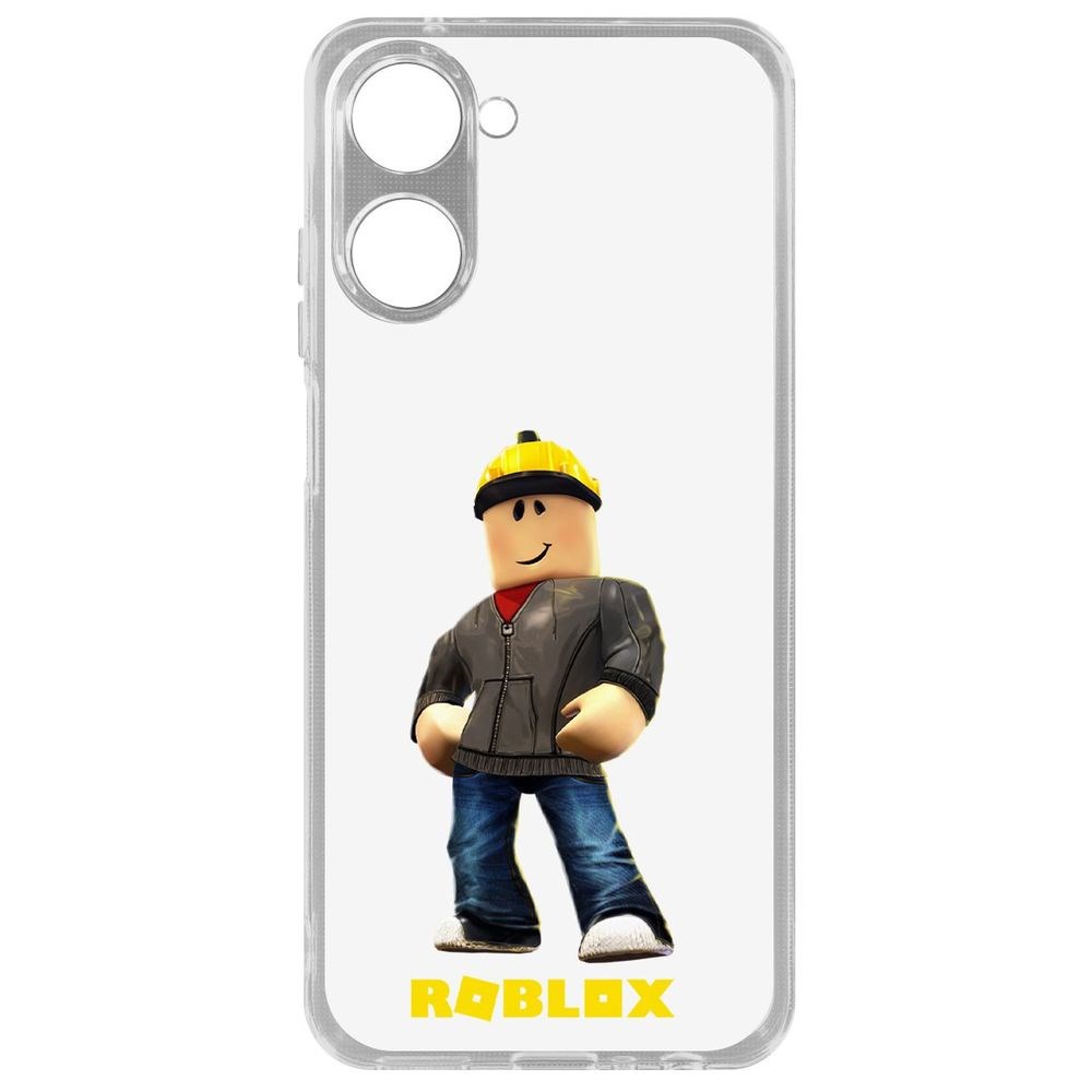 

Чехол Roblox-Строитель для Realme 10 4G, Прозрачный