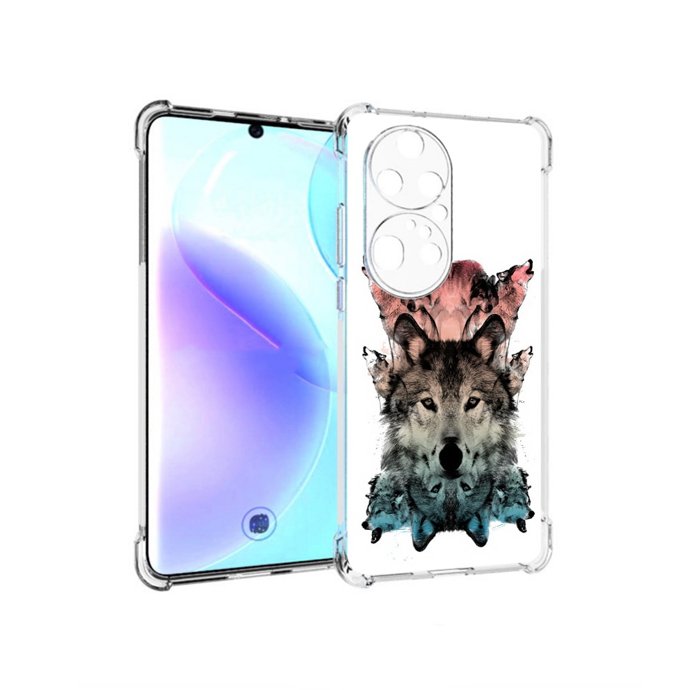 

Чехол MyPads Tocco для Huawei P50 Pro стая, Прозрачный, Tocco