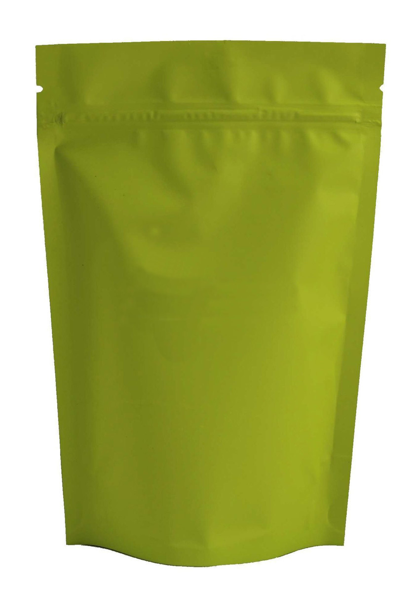 

Пакет дой-пак салатовый металлизированный с замком zip-lock 10,5*15 см 50 шт