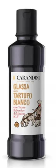Соус Glassa Carandini с добавлением бальзамического уксуса МОДЕНЫ с ароматом белого трюфел