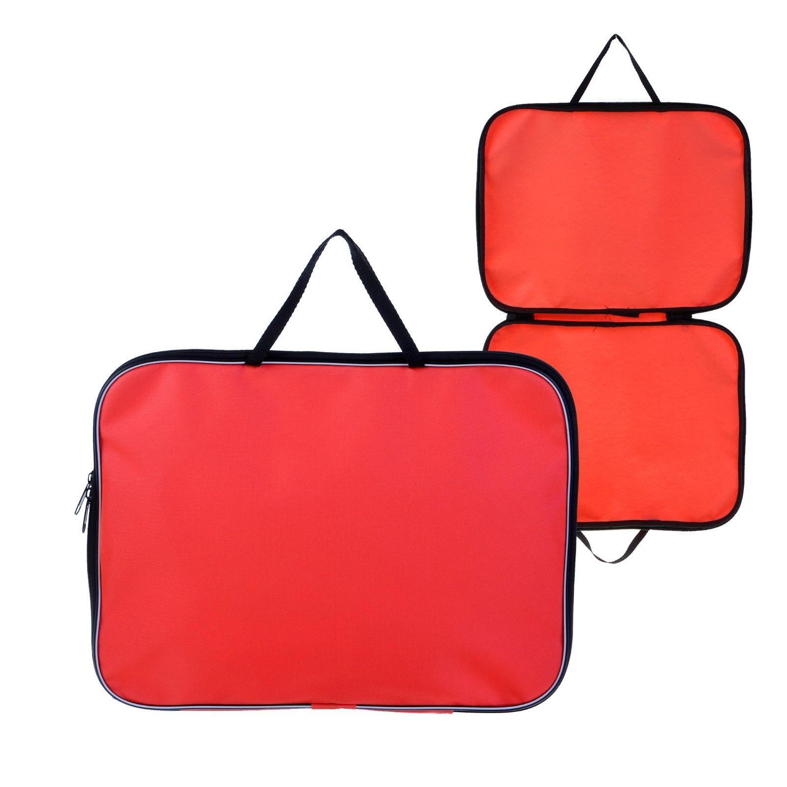 

Папка с ручками текстильная А4, 350 х 270 х 20 мм, Calligrata Офис оранжевая, Оранжевый