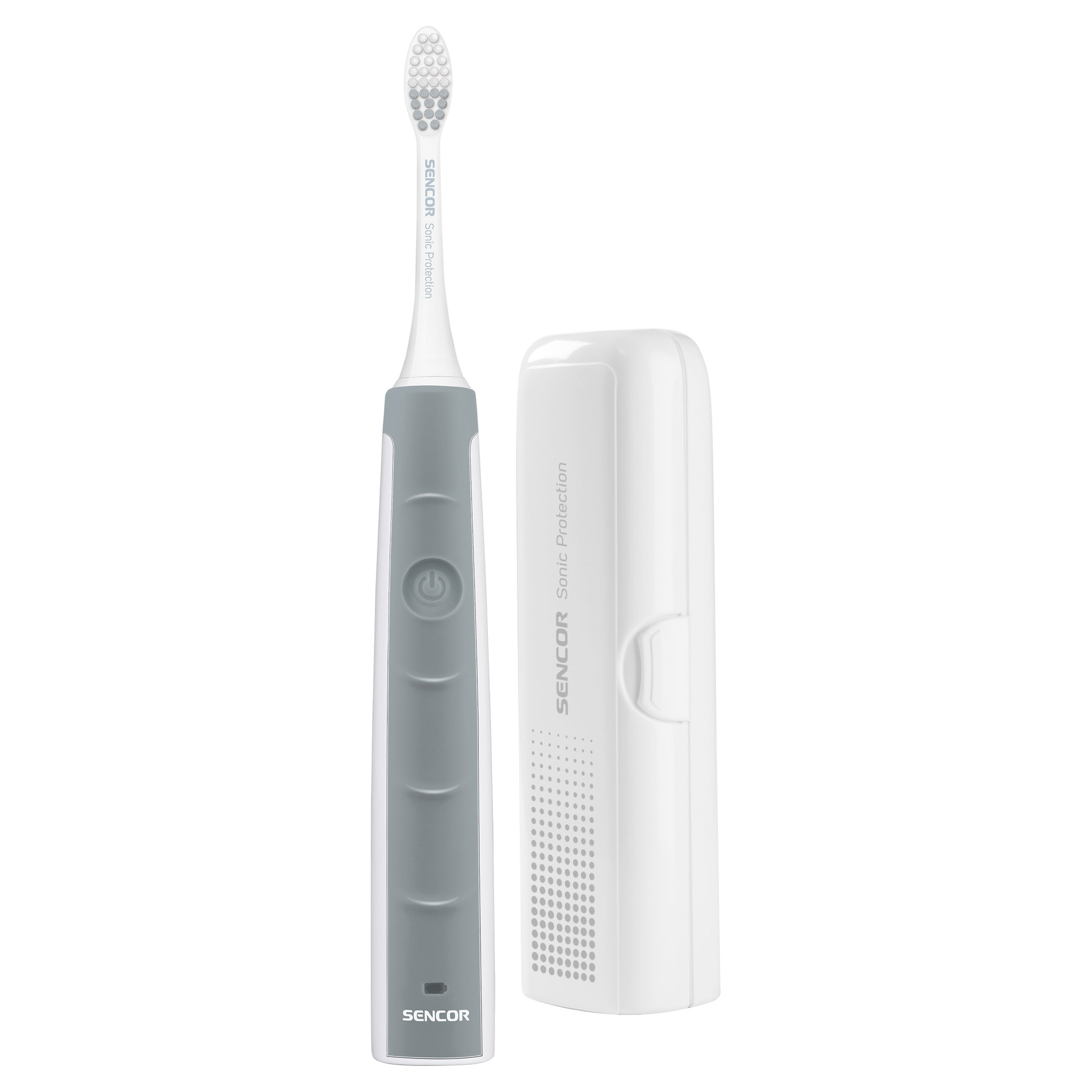 Электрическая зубная щетка Sencor SOC 1100 Silver аккумулятор vbparts схожий с bl 5c для nokia 1100 130 130 dual 150 205 205 dual 107 dual 208 216 220 220 d 066510