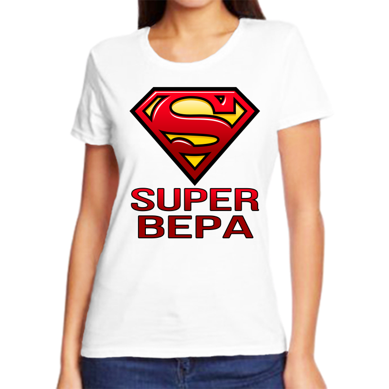 

Футболка женская белая 48 р-р супер вера, Белый, fzh_super_vera