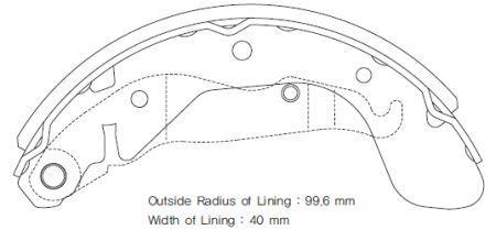 

Колодки Барабанные Opel Astra F, Vectra A Sa152 Sangsin brake арт. SA152