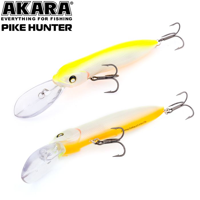 

Воблер Akara Pike Hunter 120F 27 гр 1 oz 4,7 in A125, Разноцветный, Pike Hunter