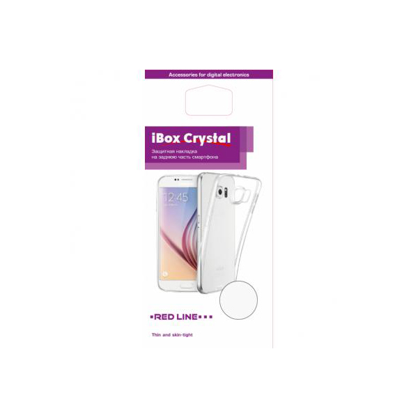 

Чехол Red Line iBox Crystal для Galaxy A8 прозрачный, iBox Crystal Galaxy A8 прозрачный