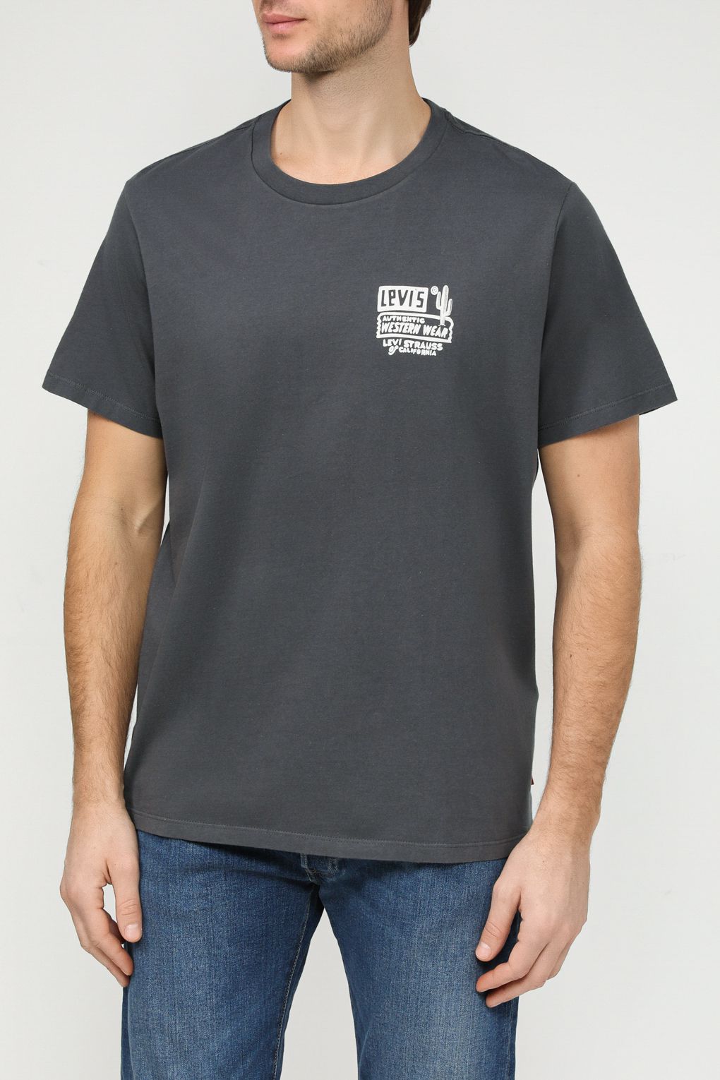 

Футболка мужская Levi's 2249114890 черная S, Черный, 2249114890