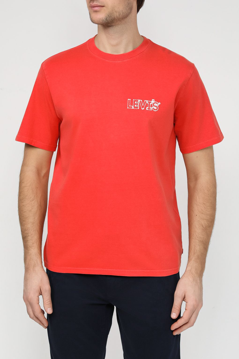 

Футболка мужская Levi's 1614313010 красная L, Красный, 1614313010