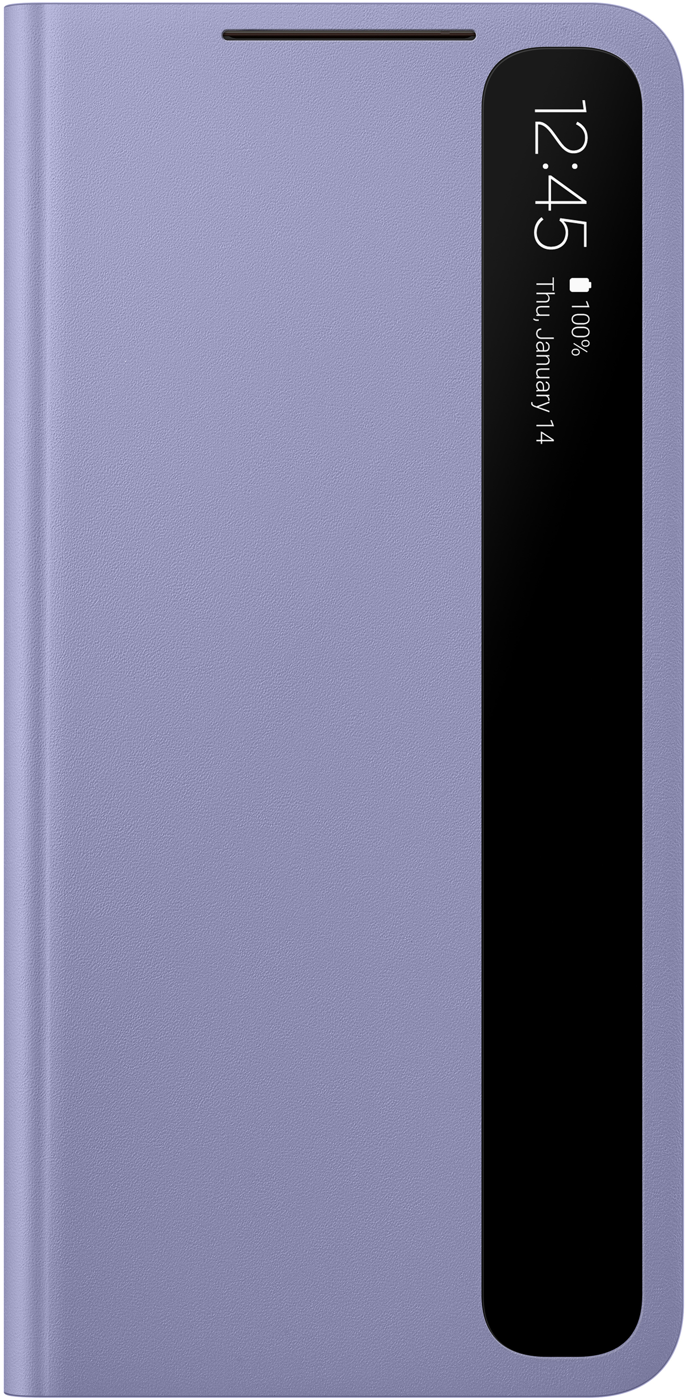 фото Чехол samsung smart clear view cover o1 violet (ef-zg991) (ef-zg991cvegru)