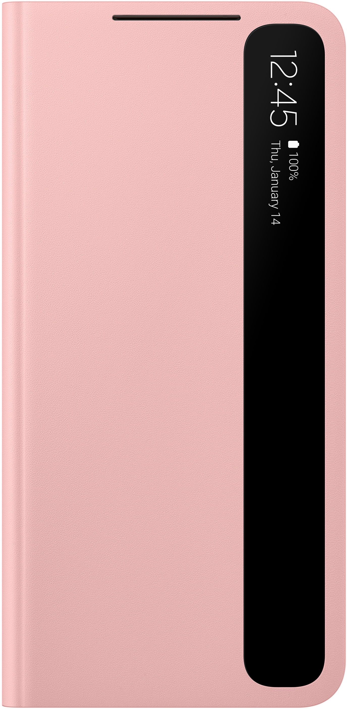 Чехол Samsung Smart Clear View Cover O1 Pink (EF-ZG991) (EF-ZG991CPEGRU)