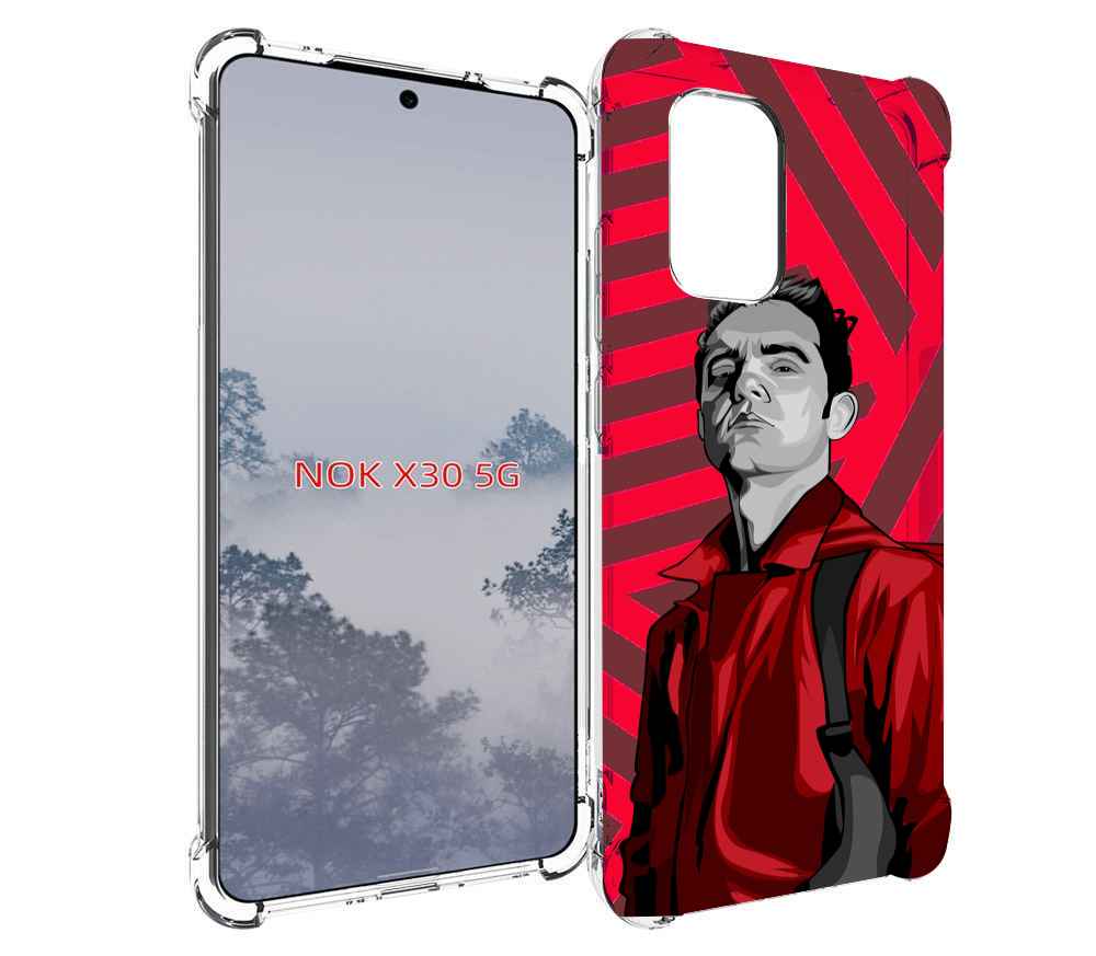 

Чехол MyPads Берлин-бумажный-дом для Nokia X30 5G, Tocco