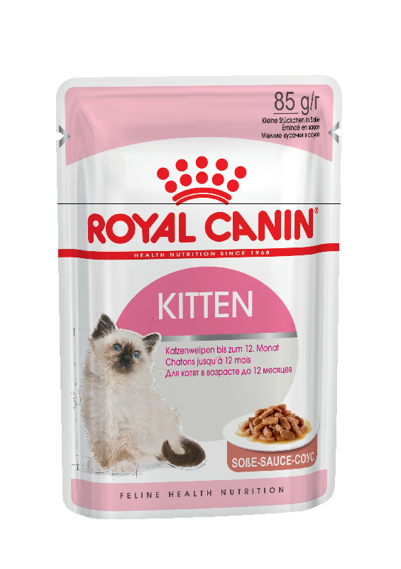 Влажный корм для котят ROYAL CANIN Kitten Instinctive, птица, 85г