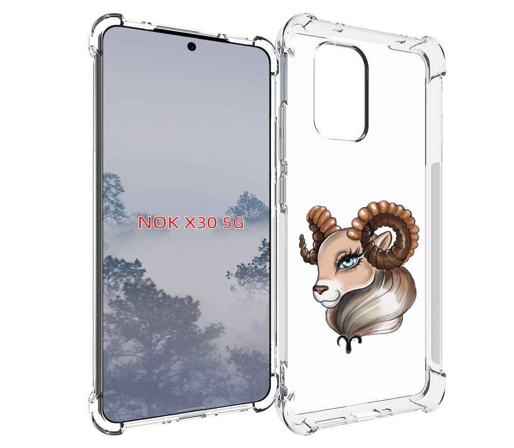 

Чехол MyPads Барашка для Nokia X30 5G, Tocco