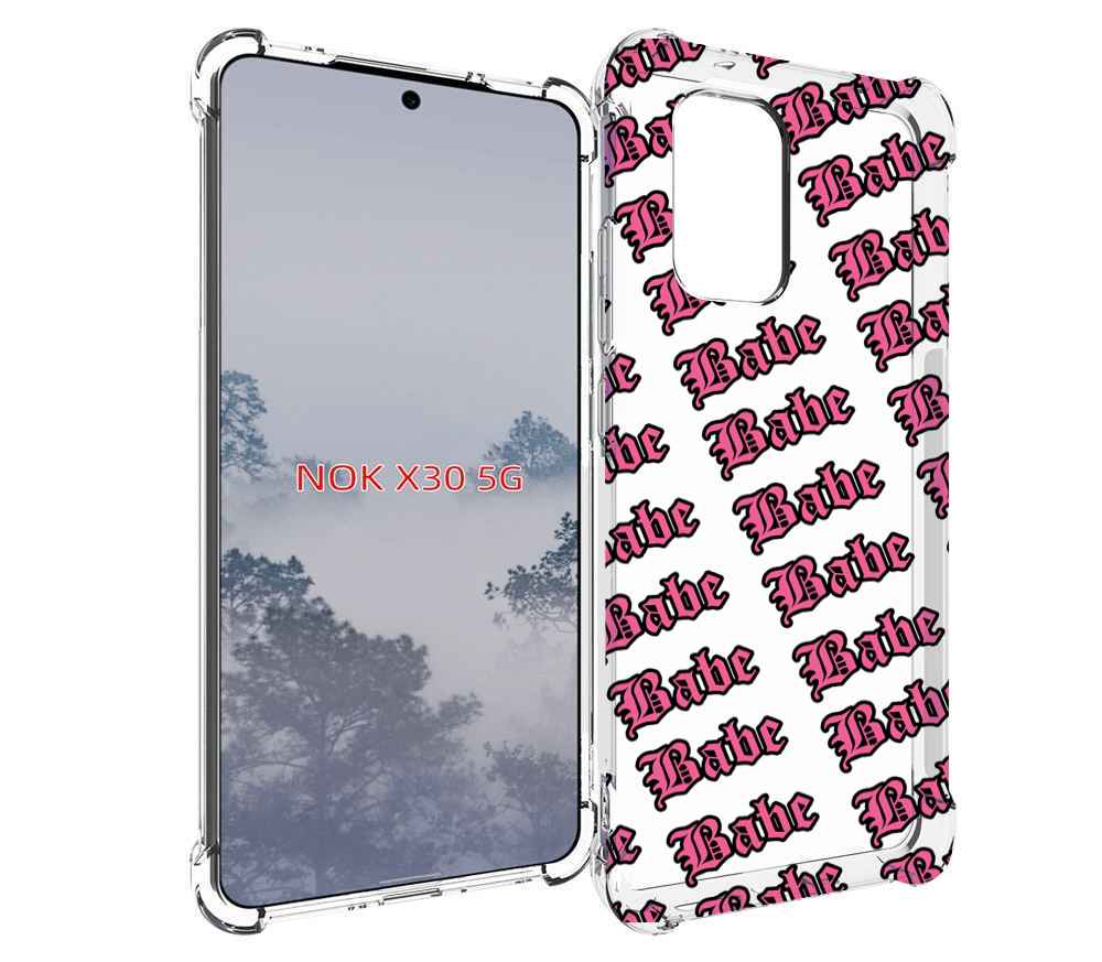 

Чехол MyPads Бабе для Nokia X30 5G, Tocco