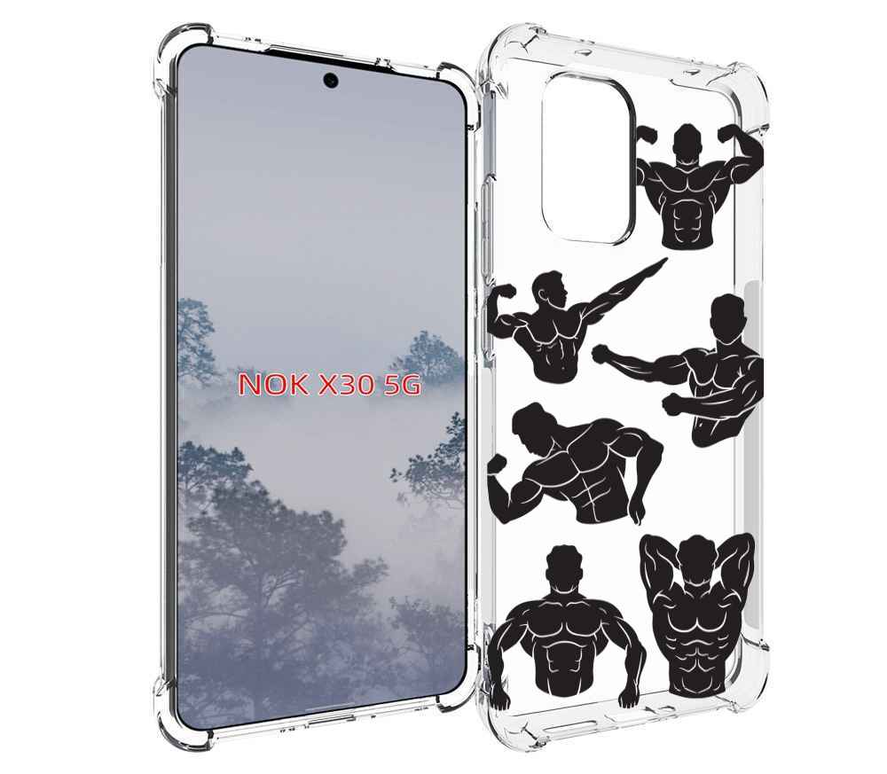 

Чехол MyPads Атлет мужской для Nokia X30 5G, Tocco