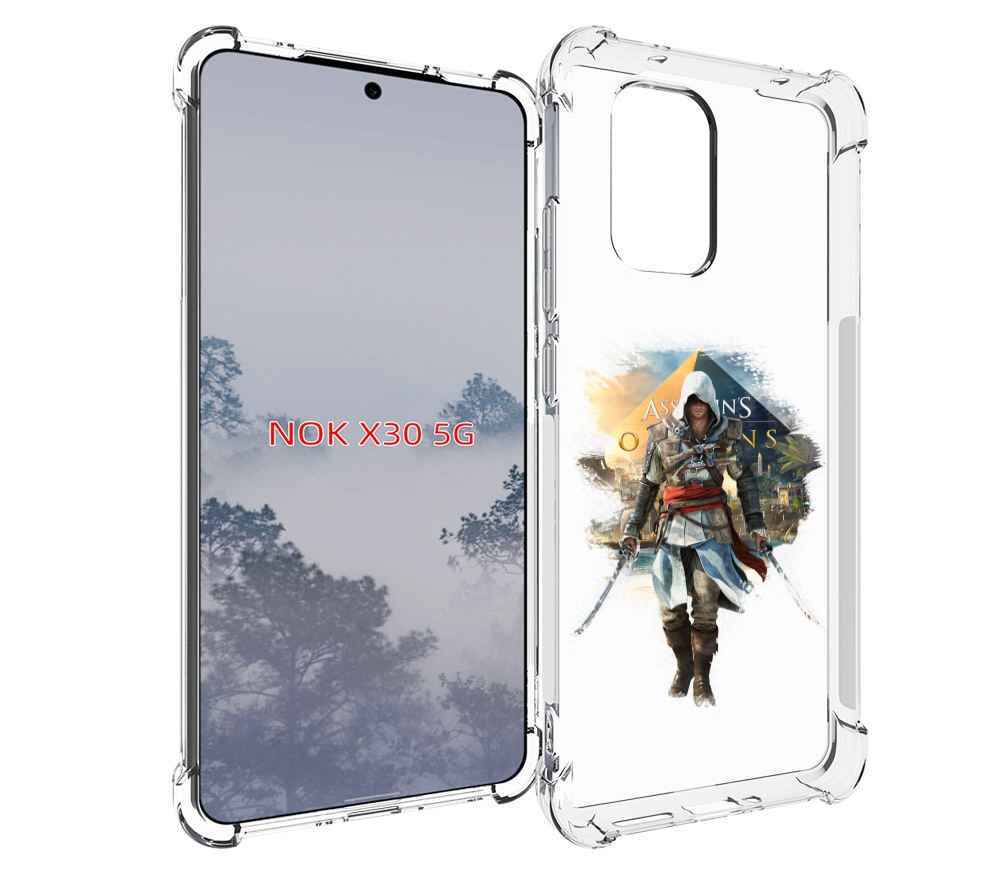 

Чехол MyPads Ассасин для Nokia X30 5G, Tocco