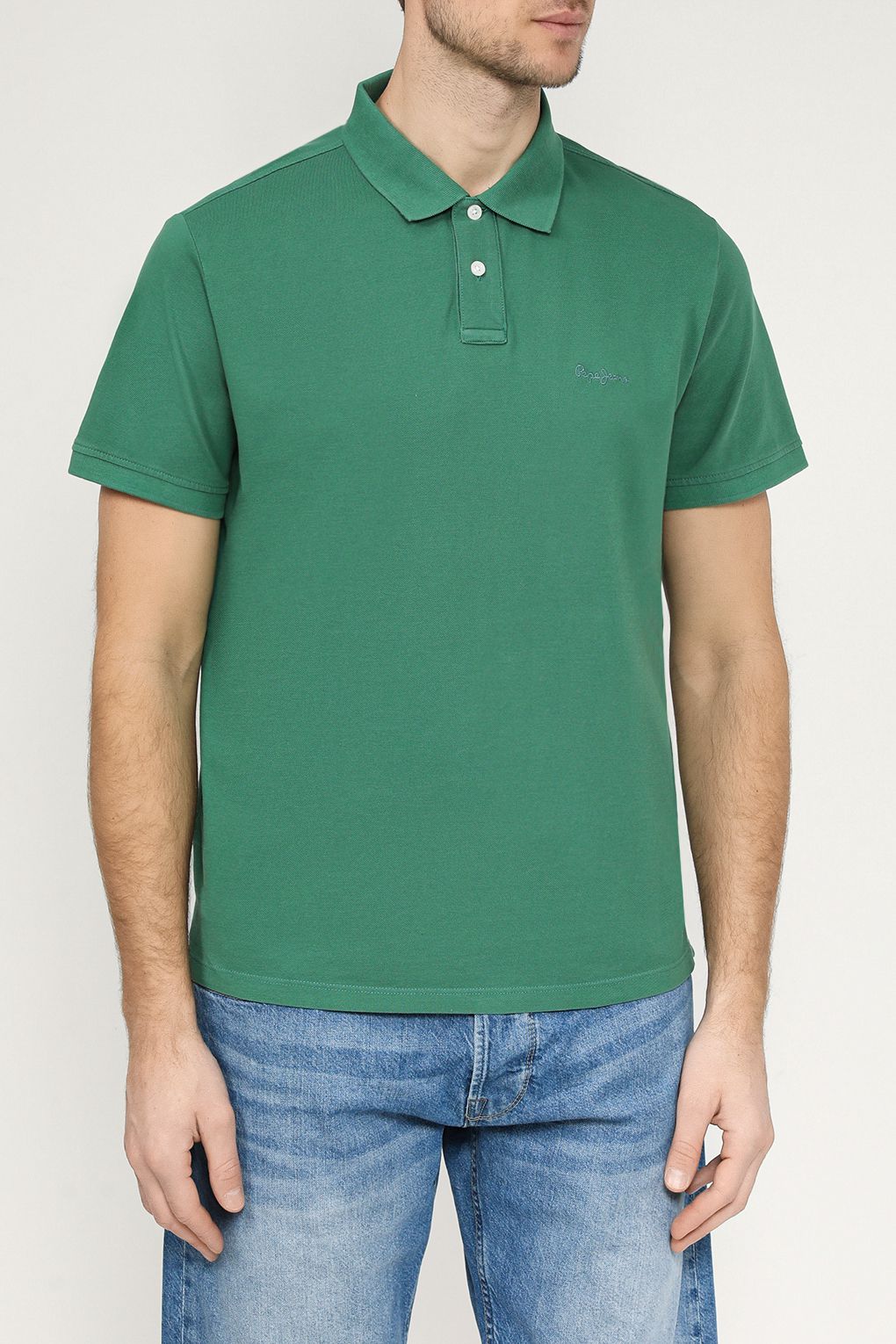 

Футболка мужская Pepe Jeans PM542099 зеленая S, Зеленый, PM542099