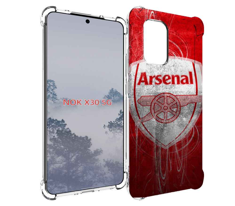 

Чехол MyPads Арсенал для Nokia X30 5G, Tocco