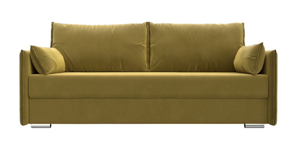 

Диван-кровать 4Home Сайгон, 203x105x90 см, Еврокнижка, желтый, микровельвет, Сайгон
