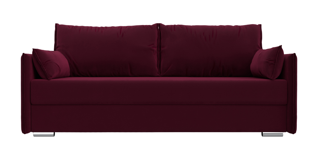 

Диван-кровать 4Home Сайгон, 203x105x90 см, Еврокнижка, бордовый, микровельвет, Сайгон