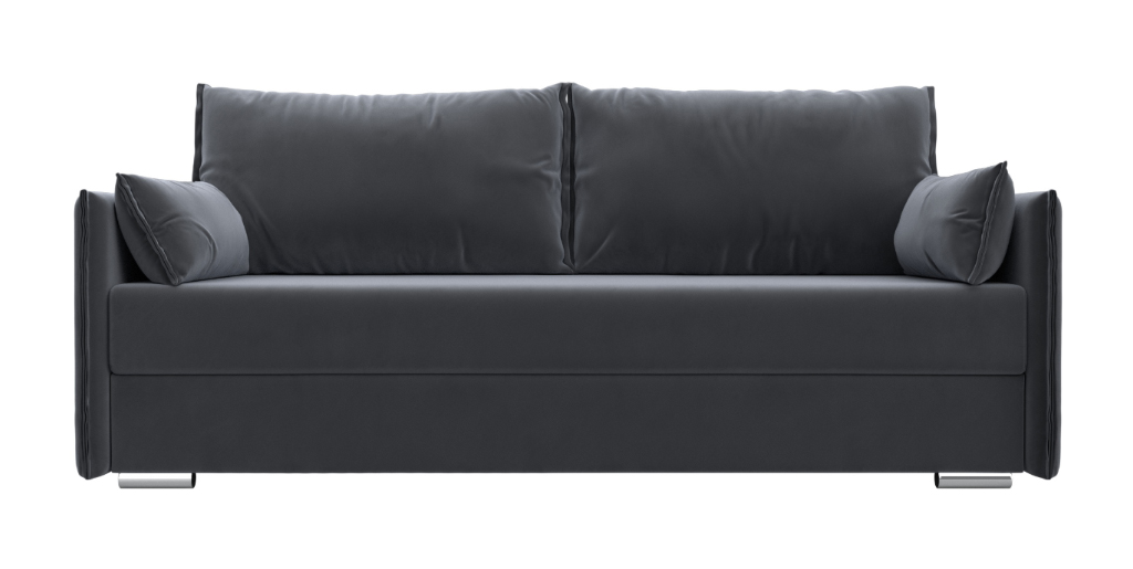 

Диван-кровать 4Home Сайгон, 203x105x90 см, Еврокнижка, серый, велюр, Сайгон