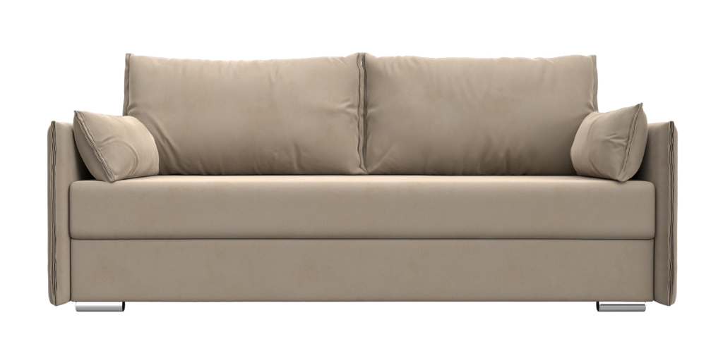 

Диван-кровать 4Home Сайгон, 203x105x90 см, Еврокнижка, бежевый, велюр, Сайгон