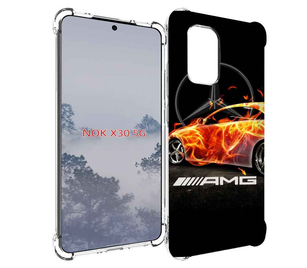 

Чехол MyPads АМГ мужской для Nokia X30 5G, Tocco