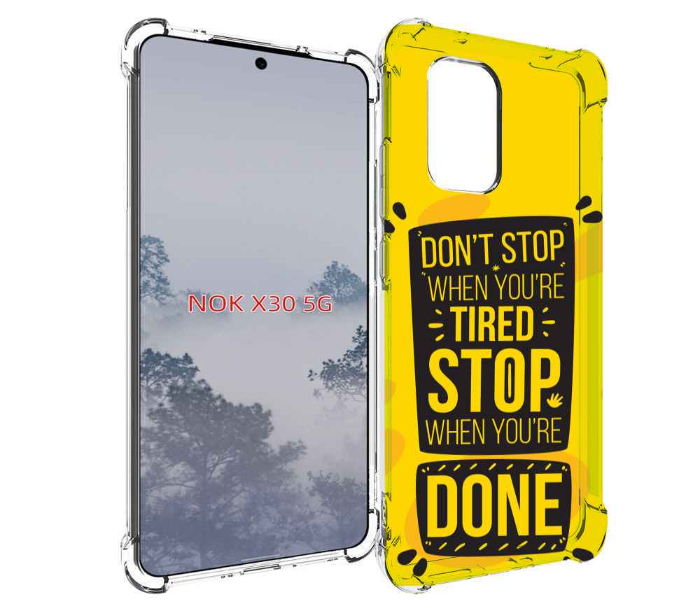 

Чехол MyPads yellow-done для Nokia X30 5G, Tocco