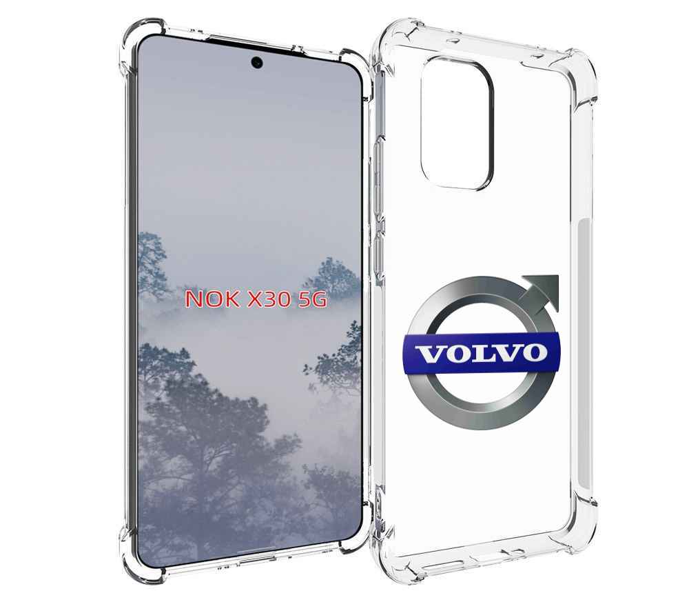

Чехол MyPads volvo мужской для Nokia X30 5G, Tocco