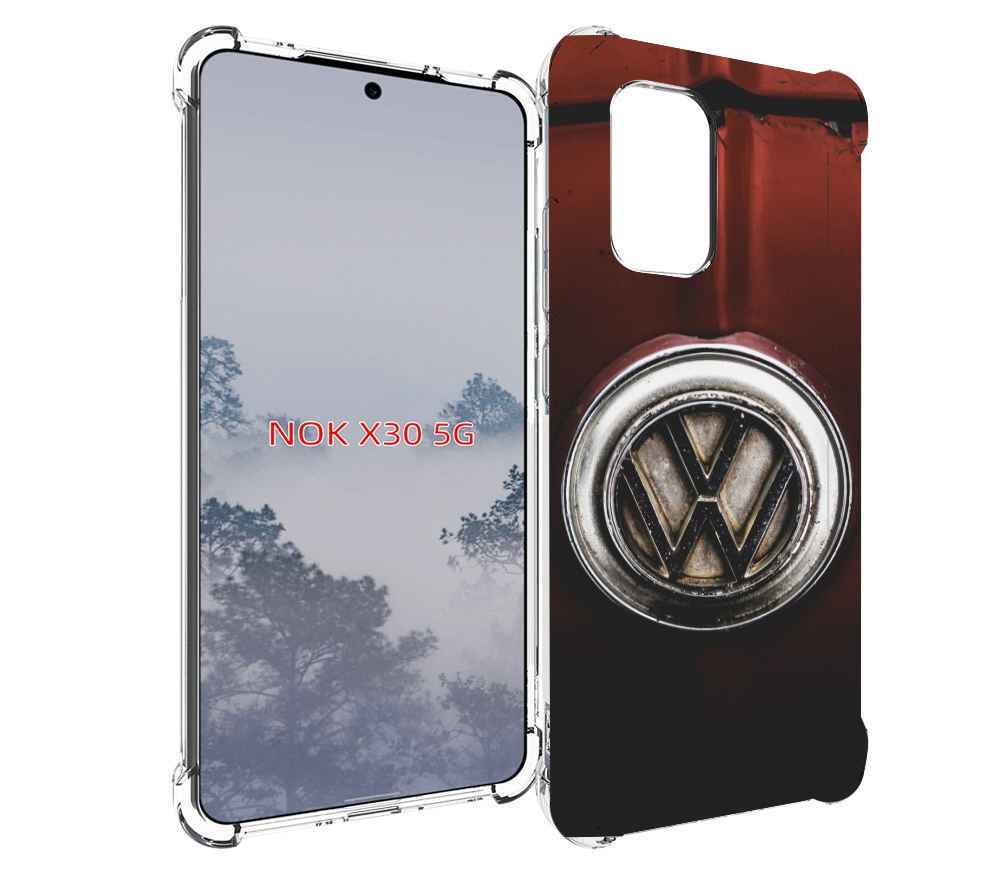 

Чехол MyPads volkwagen фольскваген 1 мужской для Nokia X30 5G, Tocco