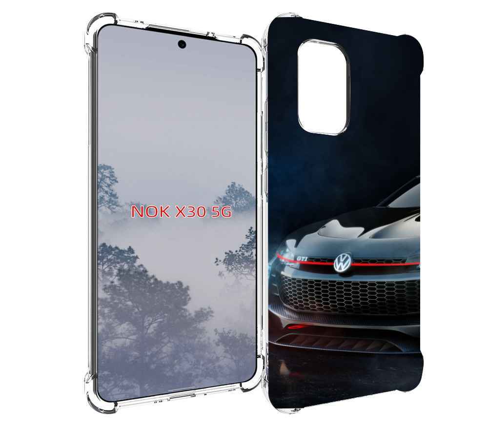 

Чехол MyPads volkswagen фольскваген 2 мужской для Nokia X30 5G, Tocco