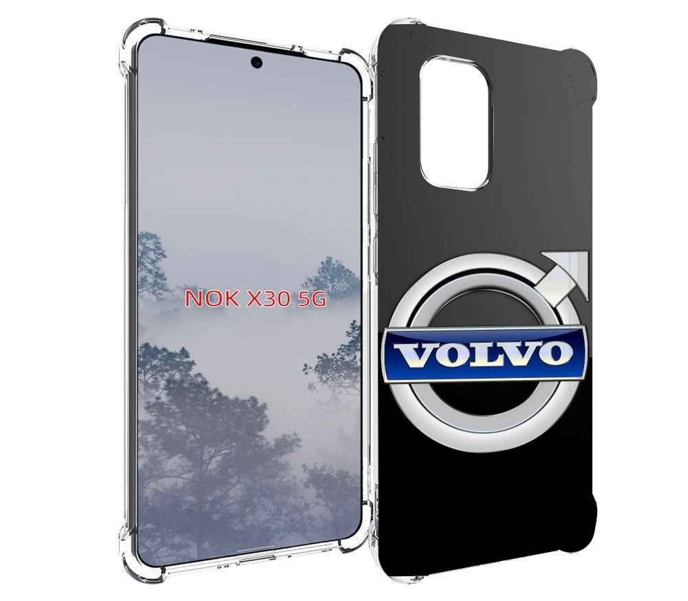 

Чехол MyPads volco вольво 2 мужской для Nokia X30 5G, Tocco