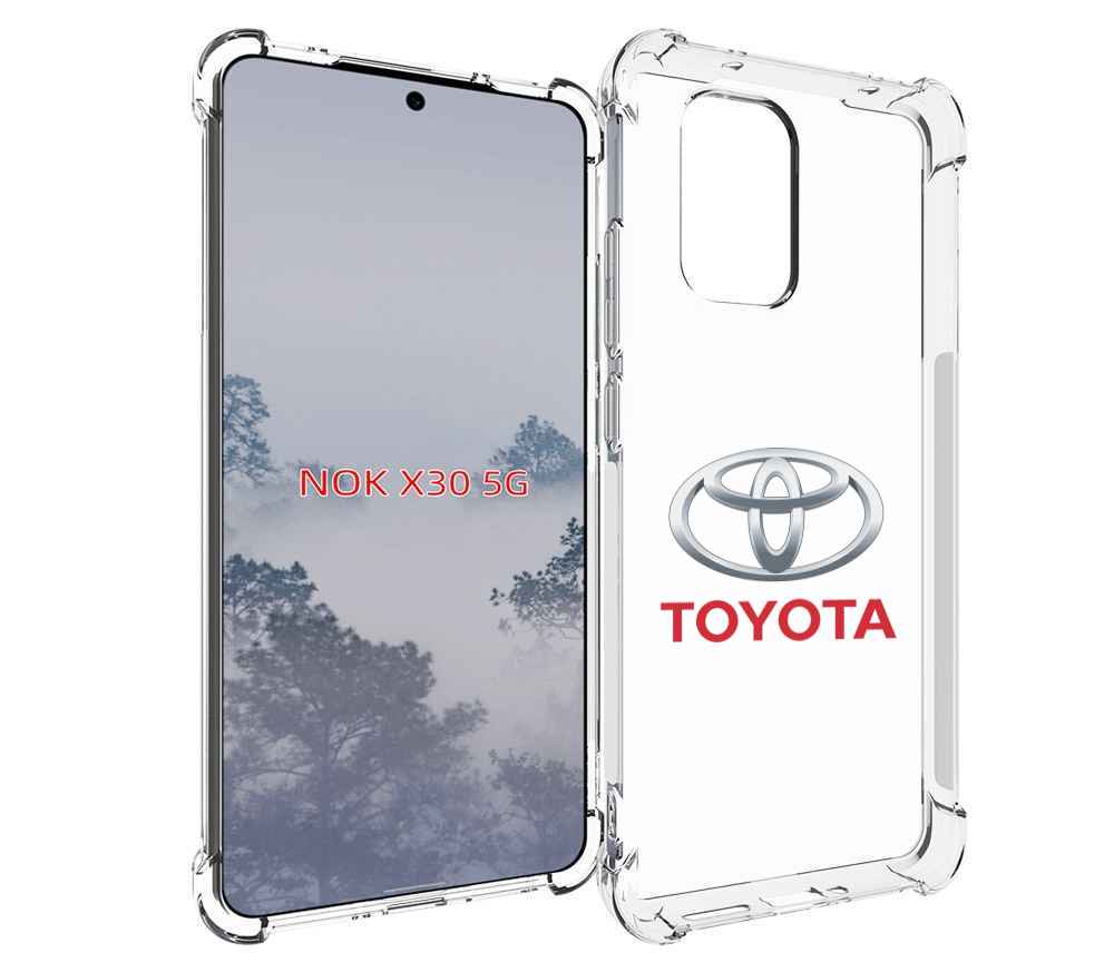 

Чехол MyPads toyota-тойота-4 мужской для Nokia X30 5G, Tocco
