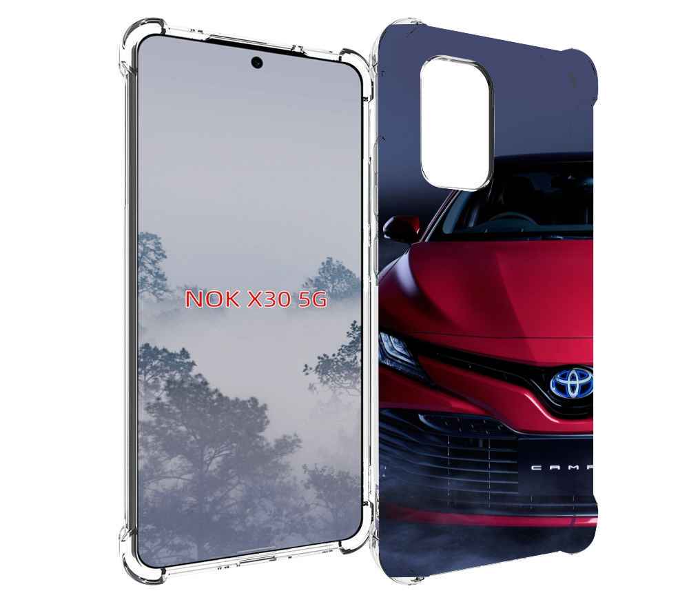 

Чехол MyPads toyota тойота 1 для Nokia X30 5G, Tocco