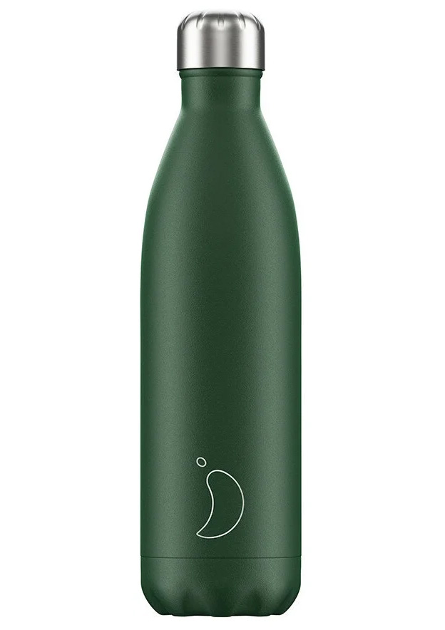 фото Термос matte, 750 мл, зеленый chilly's bottles