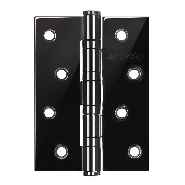 

Петля Fuaro (Фуаро) универсальная 4BB/BL 100x75x2,5 BN (чёрный глянец) БЛИСТЕР, Черный