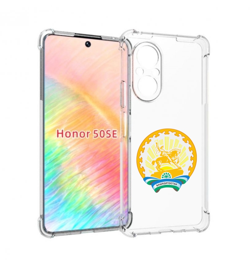 

Чехол бампер MyPads герб-башкортостан-уфа для Honor 50 SE против, Прозрачный, Tocco
