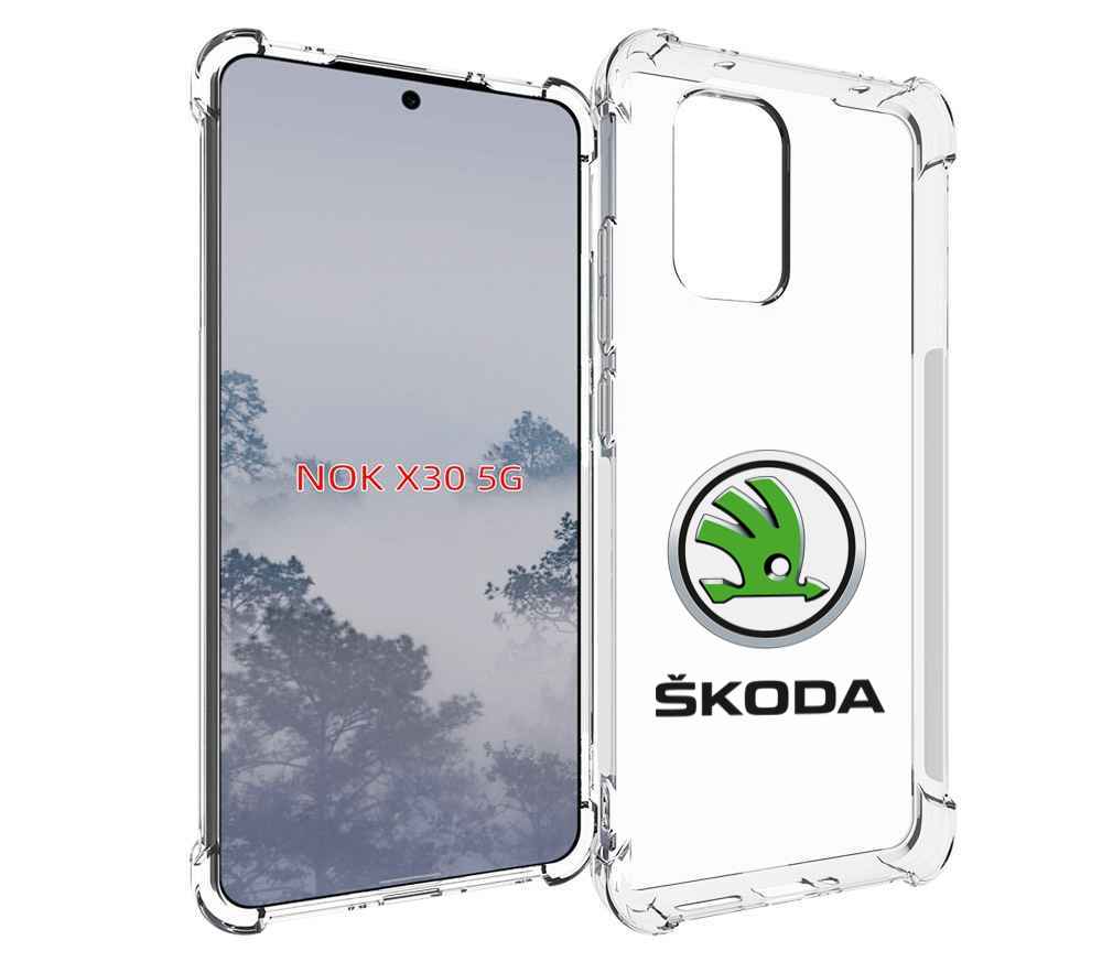 

Чехол MyPads skoda-шкода-4 мужской для Nokia X30 5G, Tocco