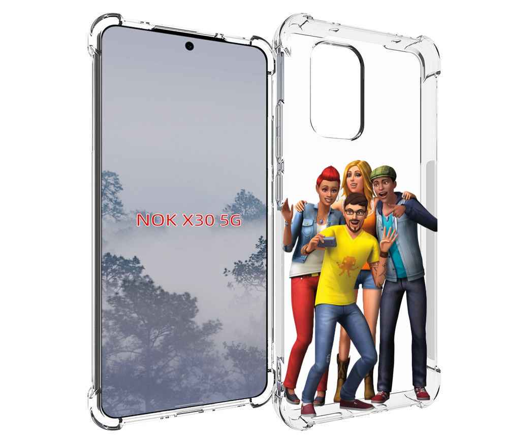 

Чехол MyPads sims для Nokia X30 5G, Tocco