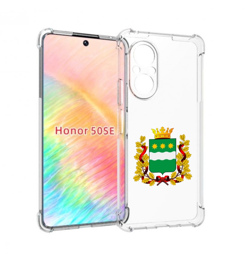 

Чехол бампер MyPads герб-амурскои-области для Honor 50 SE проти, Прозрачный, Tocco