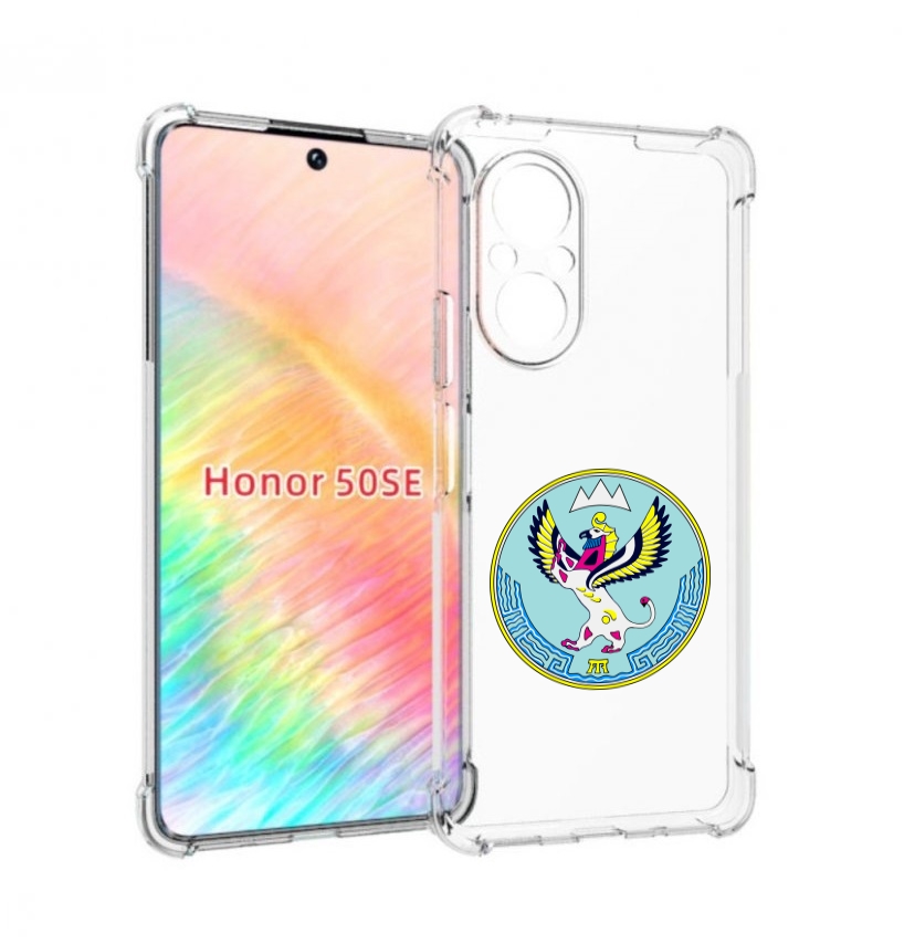 

Чехол бампер MyPads герб-алтаискии-краи для Honor 50 SE проти, Прозрачный, Tocco