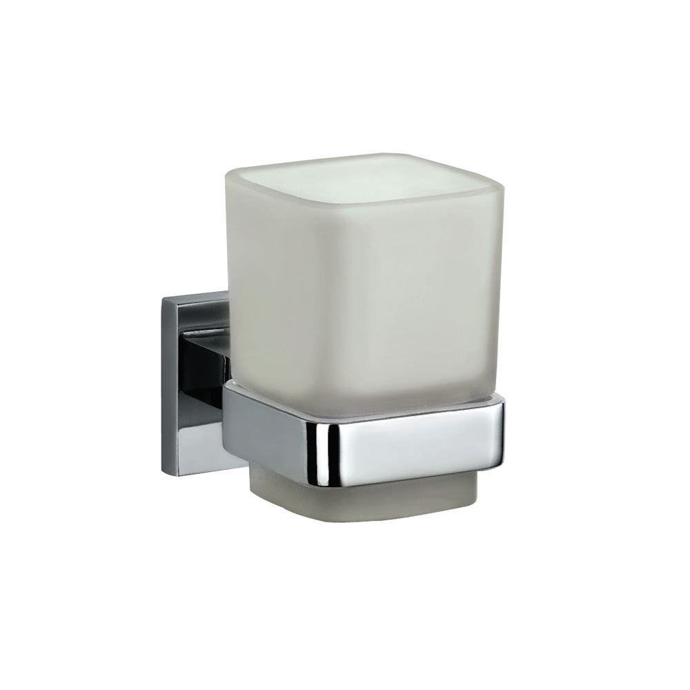

Стакан для зубных щеток с держаелем Jaquar Kubix Prime AKP-CHR-35741P