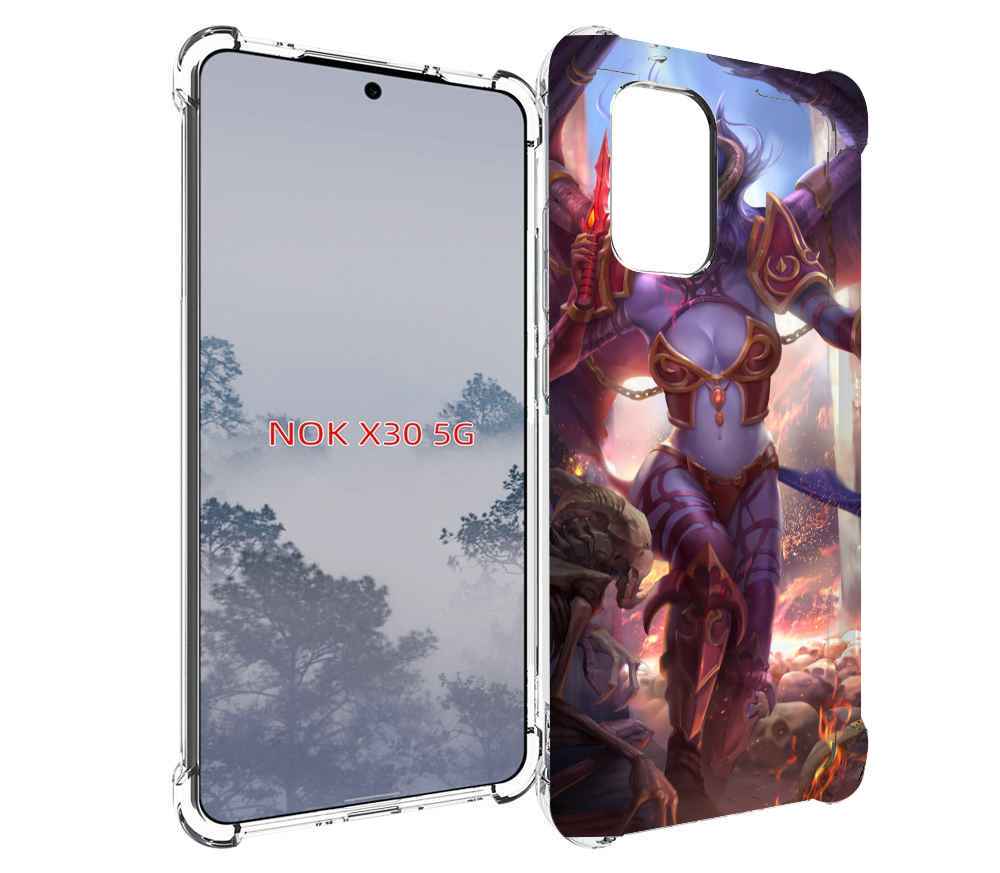 

Чехол MyPads queen of pain dota 2 для Nokia X30 5G, Tocco