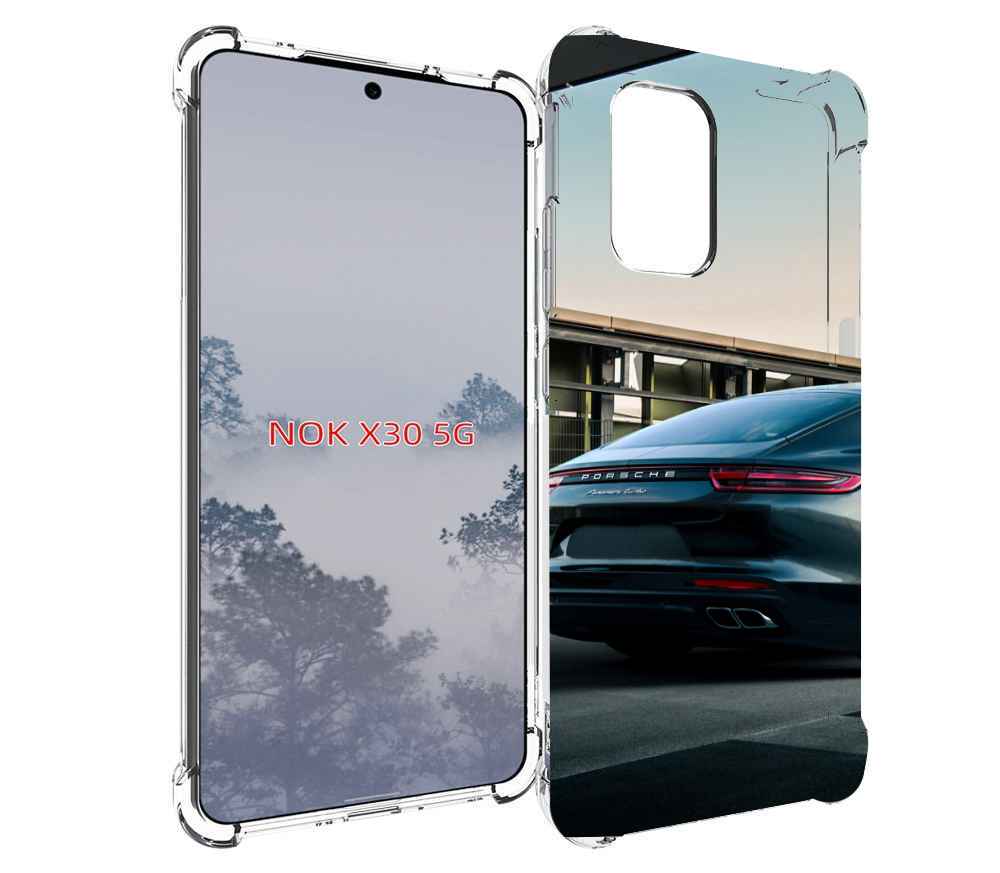 

Чехол MyPads porsche порш 4 для Nokia X30 5G, Tocco